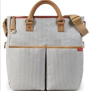 ⚡️CLEARANCE⚡️SkipHop Duo Diaper Bag- French Stripe